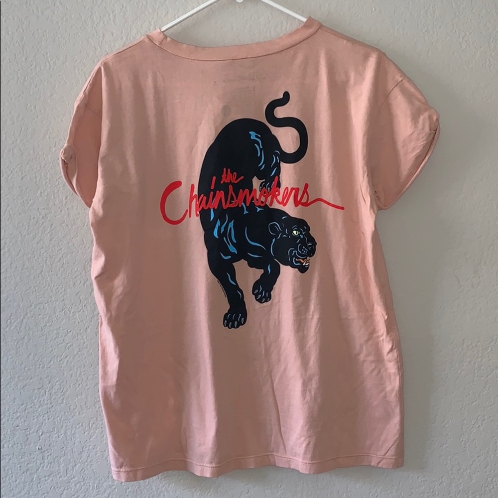 Urban Outfitters The Chainsmokers Distressed Tee - Picture 6 of 6